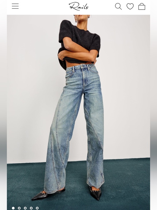 Rails Denim - NWOT Rails Getty High-Rise Wide Leg jeans